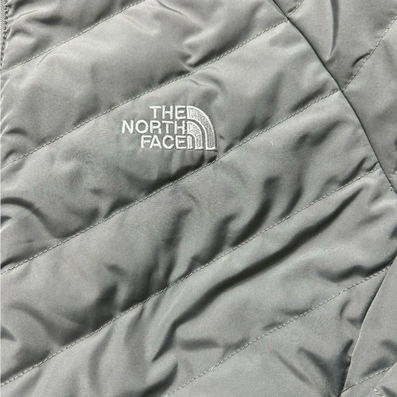 NORTH FACE WOMENS ZIP UP PUFFER JACKET 550 Sz M - Picture 5 of 15